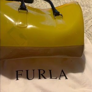 Tri-colored Furla bag 💯Authentic